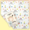 خشک کن دورپیچ موسلین بیبی فورلایف Baby4life -خرگوش